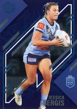 2023 NRL Traders Rivalry - Silver #S10 Jessica Sergis Front